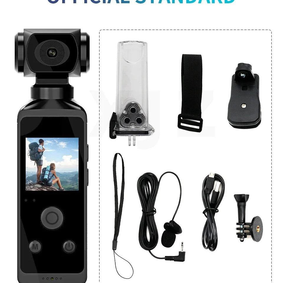 Ultra HD Pocket Action Camera - 270° Rotatable