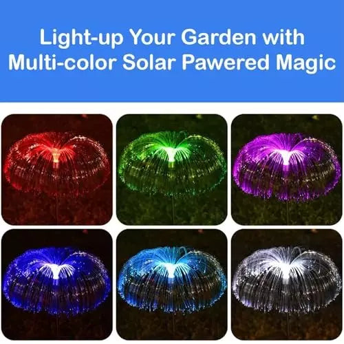 Jellyfish Solar Garden Light Metal Stand