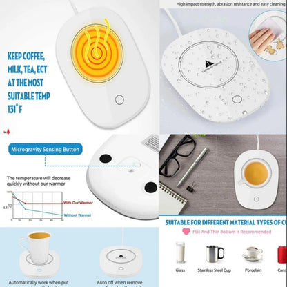 Cup Warmer Tea Coffee Mug Heater Pad