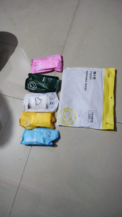 5 Pcs Disposable Panties