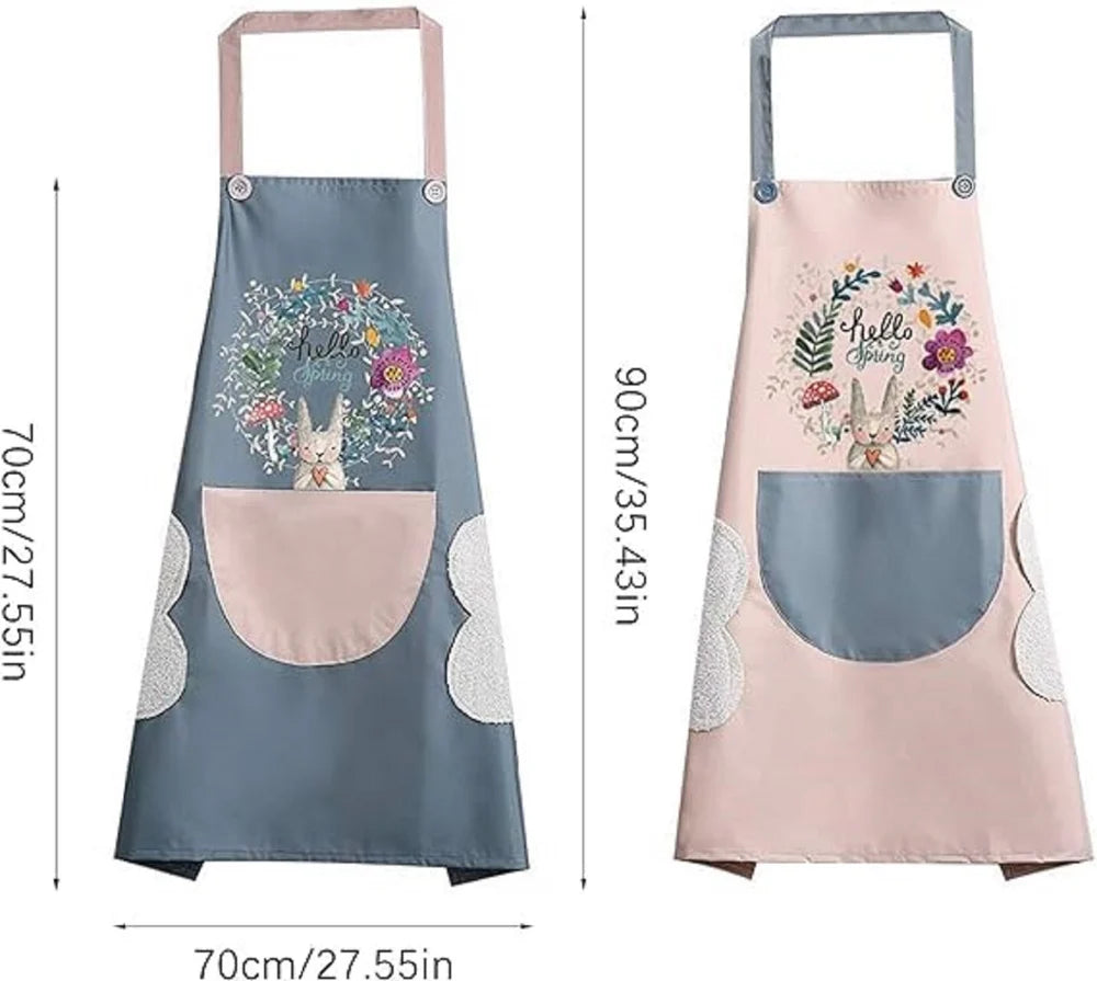 Waterproof Kitchen Pocket Apron