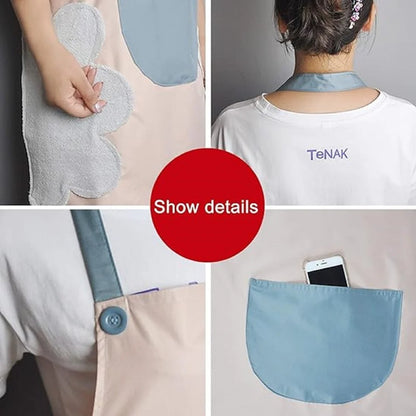 Waterproof Kitchen Pocket Apron