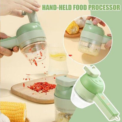 Handheld Electric Vegetable Cutter Set