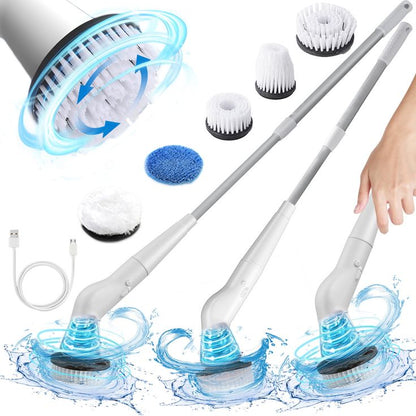 9 in 1 Cordless Electric Spin Scrubber