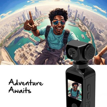 Ultra HD Pocket Action Camera - 270° Rotatable