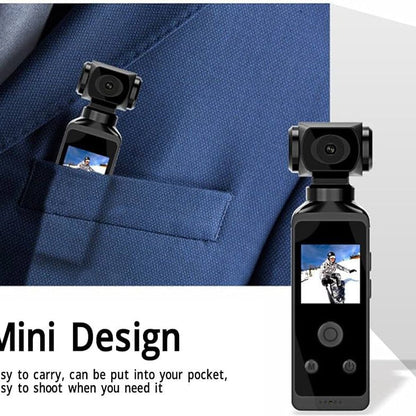 Ultra HD Pocket Action Camera - 270° Rotatable
