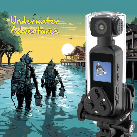 Ultra HD Pocket Action Camera - 270° Rotatable