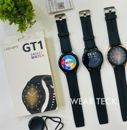 GT1 Round Dial Bluetooth Calling Smart Watch