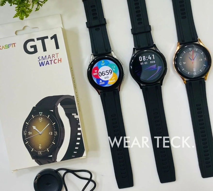 GT1 Round Dial Bluetooth Calling Smart Watch
