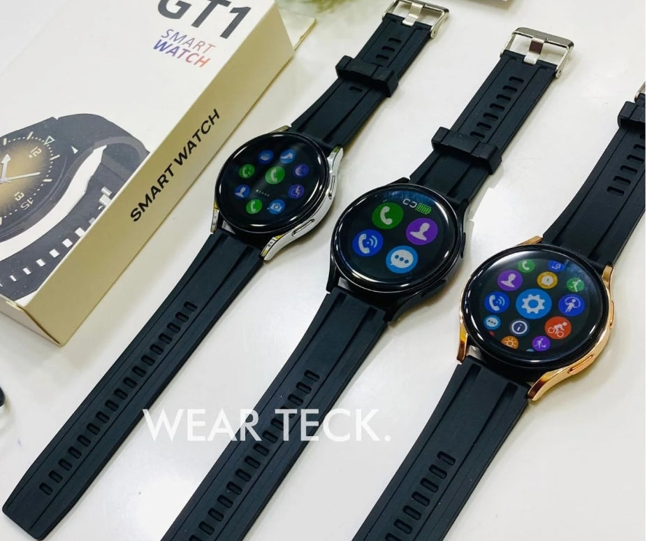 GT1 Round Dial Bluetooth Calling Smart Watch