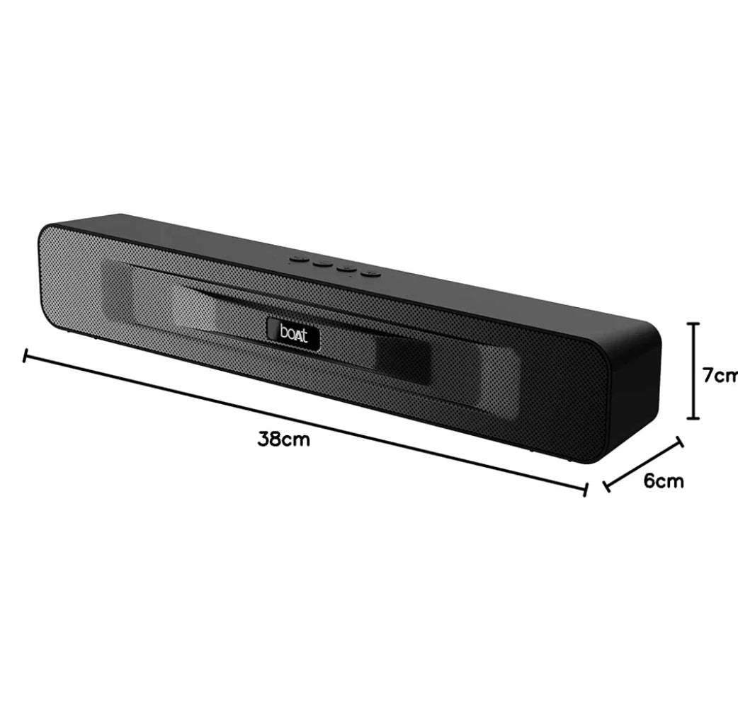 BOAT Aavante Bluetooth Sound Bar(Midnight Black)