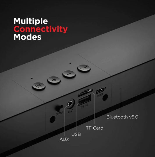 BOAT Aavante Bluetooth Sound Bar(Midnight Black)