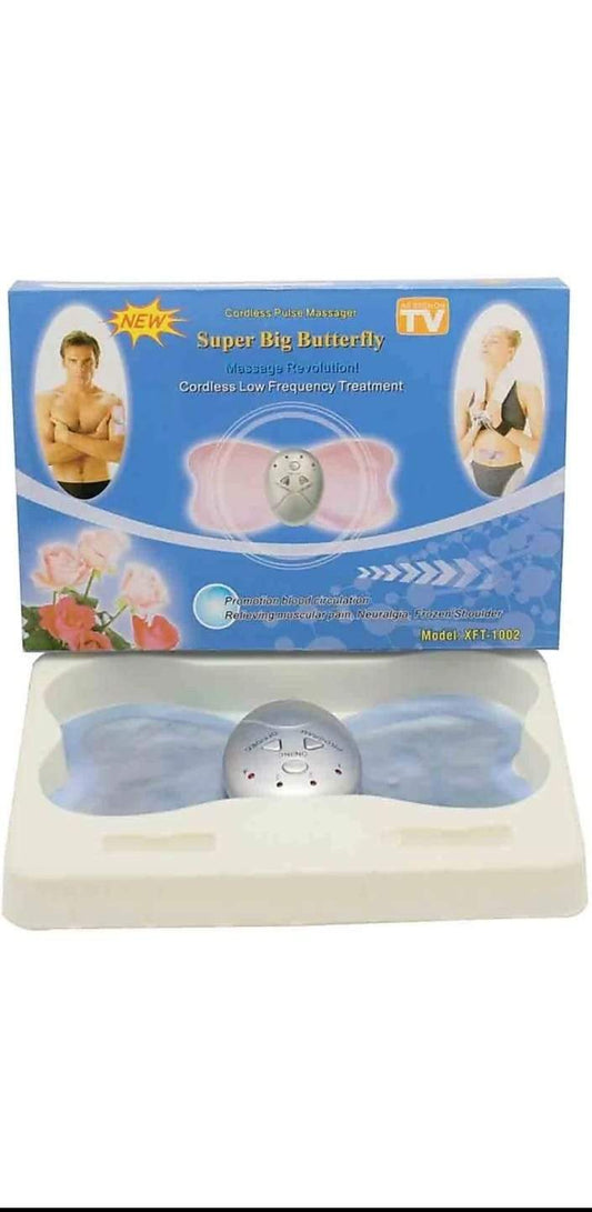 Butterfly Cordless Pulse Low Frequency Muscular Relaxation Massager