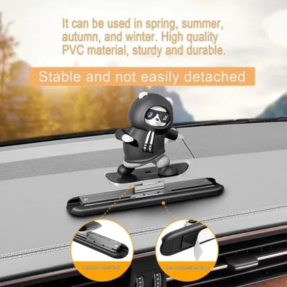 Car Dashboard Sliding Panda