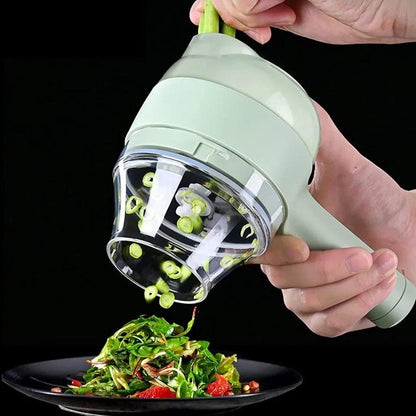 Handheld Electric Vegetable Cutter Set