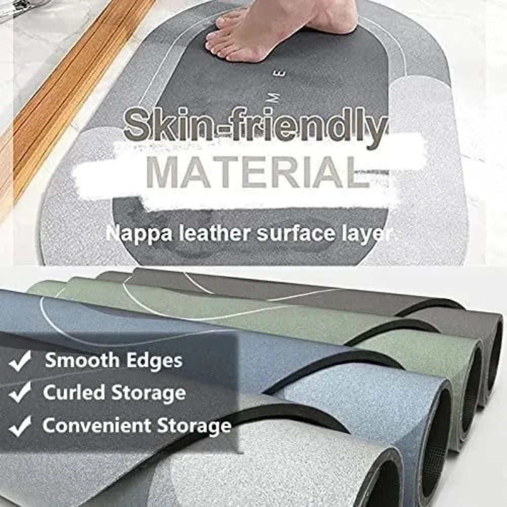 Bathroom Mat Water-Absorbing