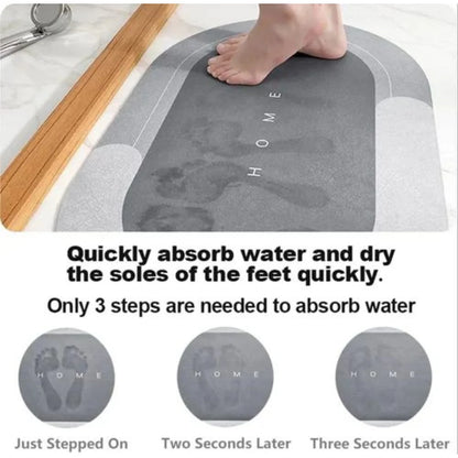 Bathroom Mat Water-Absorbing