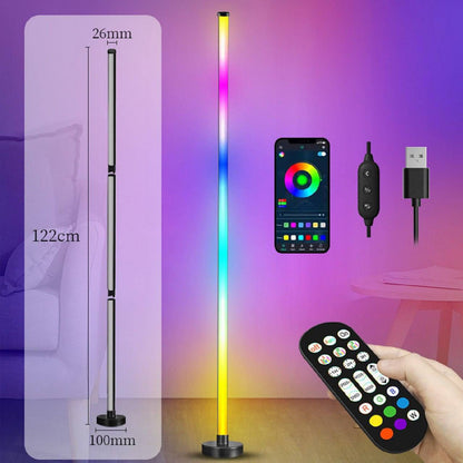 LED Corner RGB Floor Lamp