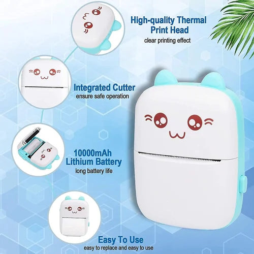 Mini Portable Thermal Bluetooth Printer